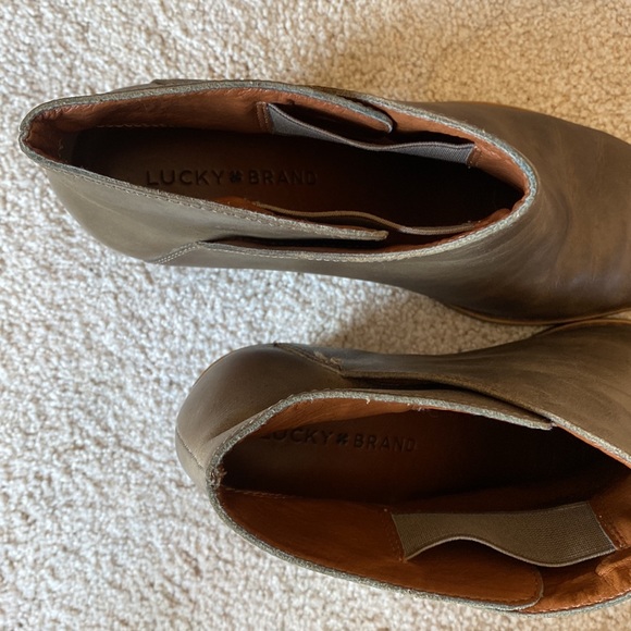 LUCKY BRAND LEATHER BOOTIES - Picture 5 of 7